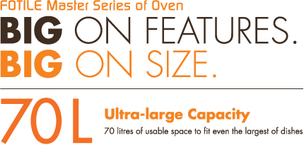 FOTILE Master Series of Oven | Big On Features Big On Size	