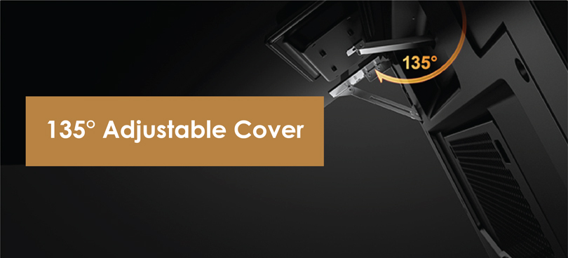 Adjustable 135掳 Cover